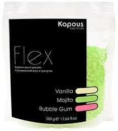 Kapous Полимерный в гранулах Flex с ароматом Мохито 500 г