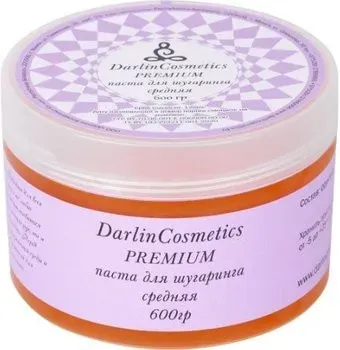 Darlin Cosmetics Паста средняя для шугаринга Premium 600 г
