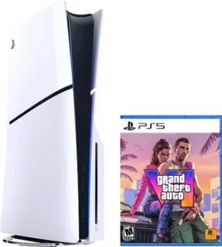Sony PlayStation 5 Slim CFI-21XX (2 ревизия, с дисководом) + GTA VI (цифровой ключ)