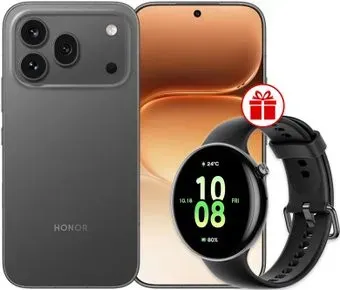 HONOR 600 Pro Dual SIM 12GB/256GB международная версия (черный) + умные часы HONOR Watch Fit по акции
