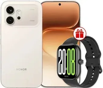HONOR 600 Dual SIM 8GB/512GB международная версия (бежевый) + умные часы HONOR Choice InFoWear Watch 2 Pro по акции