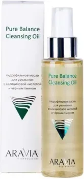 Aravia Гидрофильное масло Professional с салициловой кислотой и черным тмином Pure Balance (110 мл)