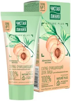 Чистая линия Скраб для лица Очищающий (50 мл)