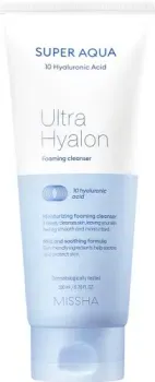Missha Пенка для умывания Super Aqua Ultra Hyalron Foaming Cleanser