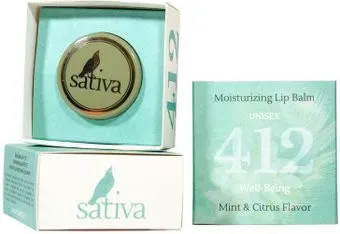 Sativa Бальзам для губ Увлажняющий №412 8 г
