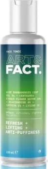 Art&Fact Тоник для лица Aloe Barbad Leaf Gel 5%+Centaurea Cyanus Flower Water лимфодренажный 150 мл