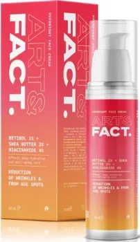 Art&Fact Крем для лица Retinol 1% + Shea butter 3% антивозрастной ночной 50 мл