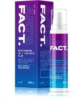 Art&Fact Крем для кожи вокруг глаз увлажняющий niacinamide 2% + lecithin 0,4%