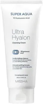 Missha Очищающий крем Super Aqua Ultra Hyalron Cleansing Cream 200 мл