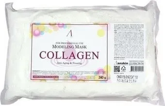 Anskin Маска альгинатная Collagen Modeling Mask 240 г