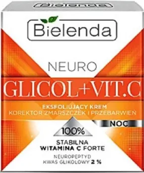 Bielenda Neuro Glicol+Vit.C отшелуш. кор. морщин пигм. пятен ночь 50 мл