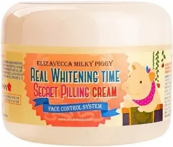 Elizavecca Milky Piggy Real Whitening Time Secret Pilling Cream 100 г