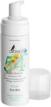 Sativa Пенка очищающая № 54