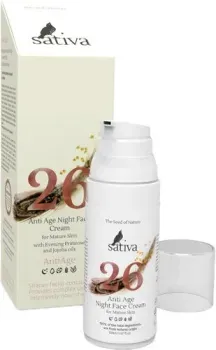 Sativa Крем для лица Anti Age №26