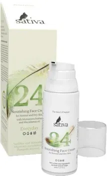 Sativa Крем для лица питательный №24