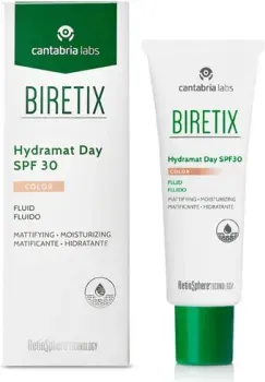 Cantabria labs BIRETIX Hydramat Day Color SPF30 50 мл
