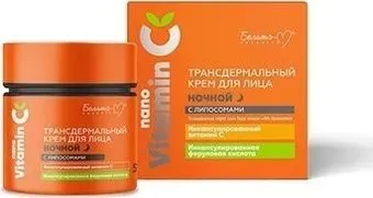 Белита-М Трансдермальный крем для лица ночной с липосомами серии nanoVitamin C 50 г