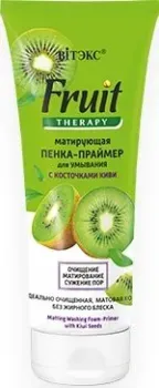 Витэкс Матирующая пенка-праймер для умывания с косточками киви 200 мл