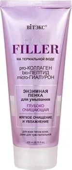 Витэкс Supper Filler на термальной воде Энзимная пенка для умывания Глубоко очищающая 200 мл