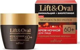 Belita Ночной крем для лица Lift&Oval Редукция глубоких морщин 60+ 50 мл