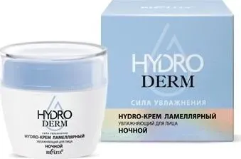 Belita Ночной крем для лица HydroDerm ламеллярный Увлажняющий 50 мл