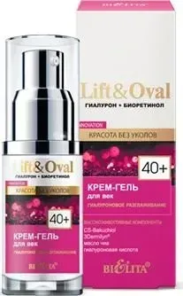 Belita Крем для век Lift&Oval Гиалуроновое разглаживание 40+ 30 мл