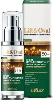 Belita Дневной крем для лица Lift&Oval Коллагеновый контур 50+ 50 мл