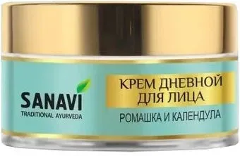 Sanavi Крем для лица Ромашка и календула дневной (50 г)