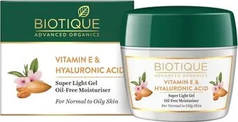 Biotique Гель для лица Advanced Organics Vitamin E & Hyaluronic Acid Super Light (175 г)