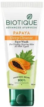 Biotique Гель для умывания Papaya Deep Cleanse Face Wash Для глубокого очищения с папайей (150 мл)