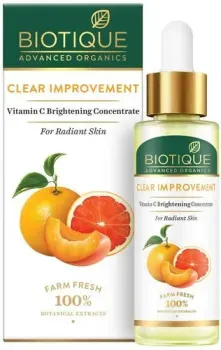 Biotique Масло для лица Advanced Organics Clear Improvement Vitamin C Brightening (30 мл)