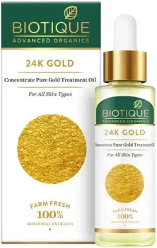 Biotique Масло для лица Advanced Organics 24K Gold Concentrate Pure Gold Treatment (30 мл)