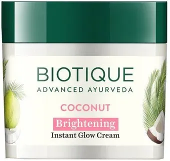 Biotique Крем для лица Coconut Instant Glow С кокосовой водой (50 г)