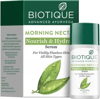 Biotique Сыворотка для лица Morning Nectar Nourish & Hydrate Serum (40 мл)