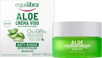Equilibra Крем для лица Aloe против морщин c эффектом филлера 50 мл