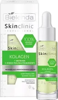 Bielenda Сыворотка для лица Skin clinic professional Восстанавливающая против морщин с коллагеном 30 мл