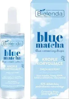 Bielenda Сыворотка для лица Blue matcha Корректирующая в каплях, сужающая поры 30 мл