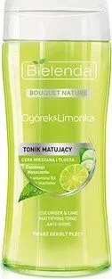 Bielenda Тоник для лица Bouquet nature  Матирующий Огурец и Лиметта 200 мл