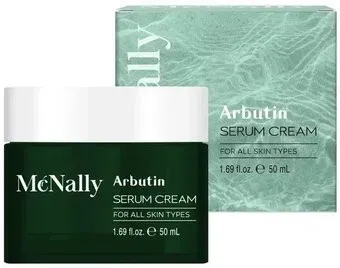 McNally Крем для лица Arbutin Serum Cream Осветляющая с арбутином (50 мл)