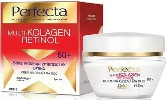 Perfecta Крем для лица Multi-Collagen Retinol сильное сокращение морщин и лифтинг 60+ 50 мл