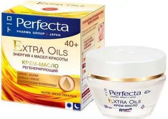 Perfecta Крем-масло Extra Oils Энергия 4 масел красоты 40+ 50 мл