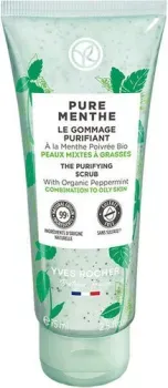 Yves Rocher Pure Menthe Очищающий гоммаж с Перечной мятой БИО - для комбинированной и жирной кожи 75 мл
