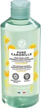 Yves Rocher Pure Camomille Успокаивающая мицеллярная вода д/снятия макияжа с Ромашкой БИО 400 мл