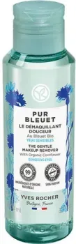 Yves Rocher Pur Bleulet Средство д/деликатного снятия макияжа с глаз с Васильком БИО - для чувств.глаз 100 мл