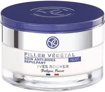 Yves Rocher Filler Vegetal Ночной крем от морщин и для восстановления упругости 50 мл