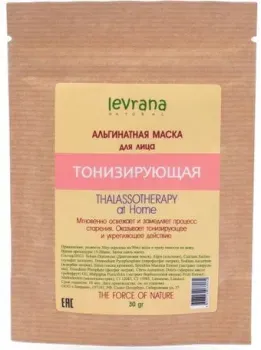 Levrana Маска для лица альгинатная Тонизирующая (30 г)