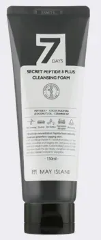 May Island Пенка для умывания 7 Days Secret Peptide 8 Plus Cleansing Foam 150 мл