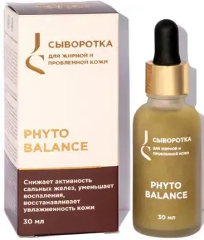Jurassic Spa Сыворотка для жирной и проблемной кожи лица Phyto Balance 30 мл