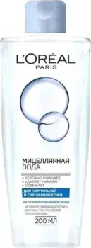 L'Oreal Мицеллярная вода для нормальной и смешанной кожи 200 мл
