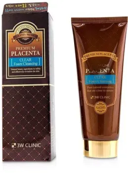 3W Clinic Пенка для умывания 3W Clinic Placenta Clear Foam Cleansing 180 мл